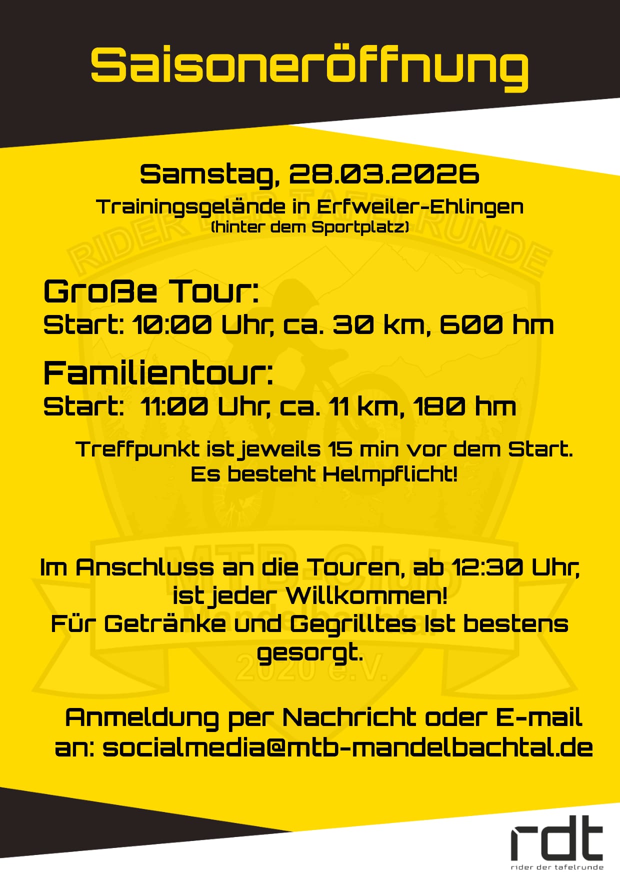 Saisoneröffnung RdT 2026